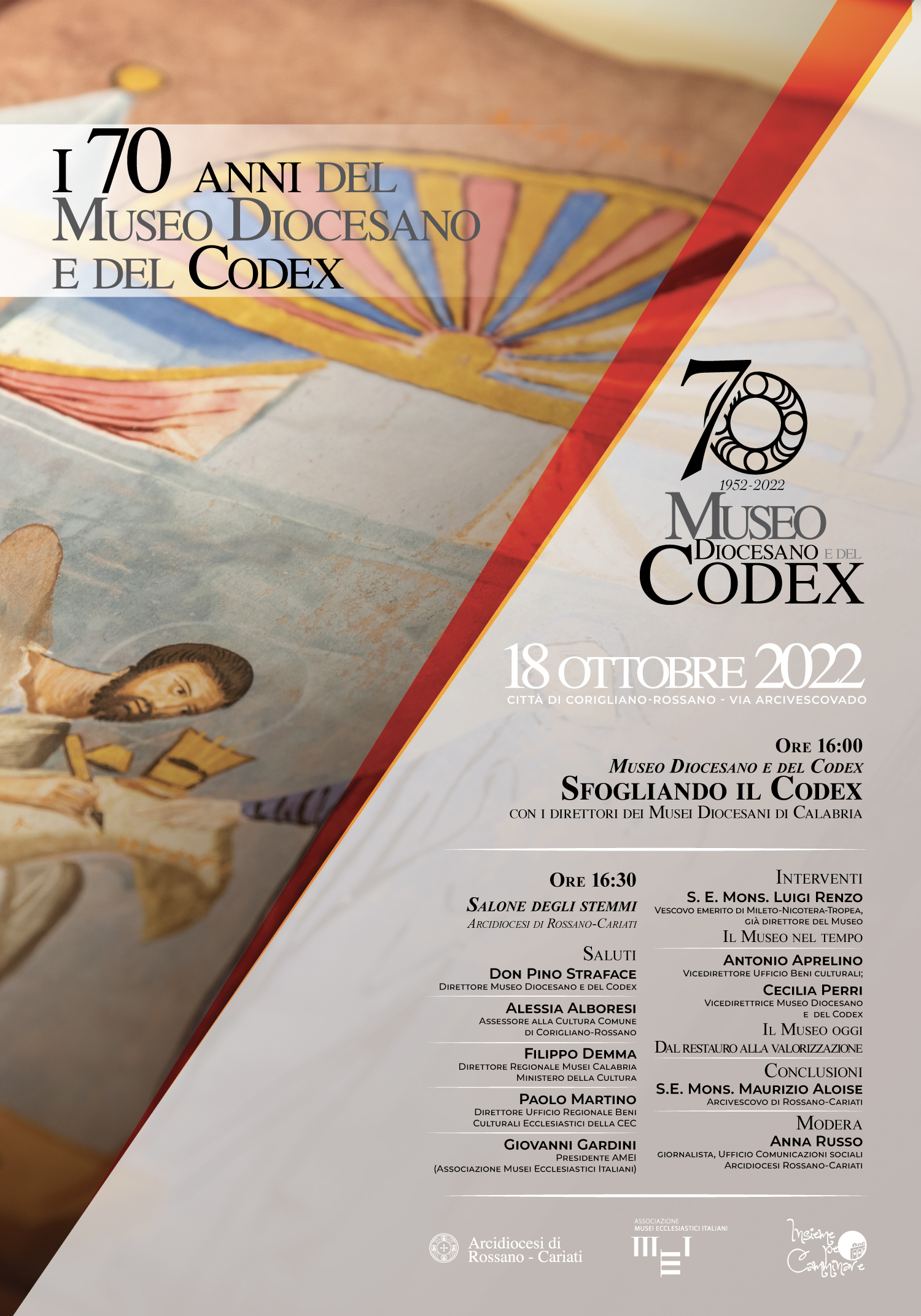 I 70 anni del Museo Diocesano e del Codex